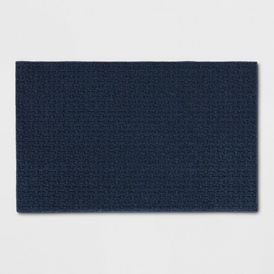 Photo 1 of  Solid Washable Tufted Accent Rug Blue - Made By Design  2x3 ft