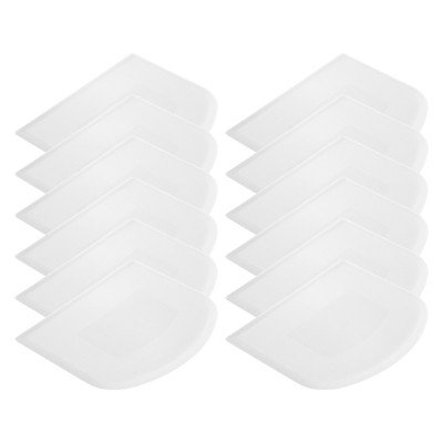 Unique Bargains Kitchen Flexible Plastic Baking Cake Scraper Dough Cutter 4.65x3.7 Inch