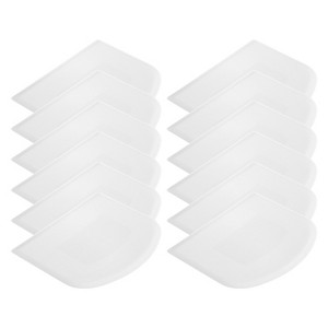 Unique Bargains Kitchen Flexible Plastic Baking Cake Scraper Dough Cutter 4.65x3.7 Inch - 1 of 4