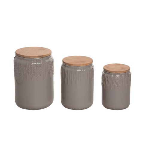 Cornucopia Brands-2.5qt Tall Clear Plastic Canisters With Lids And