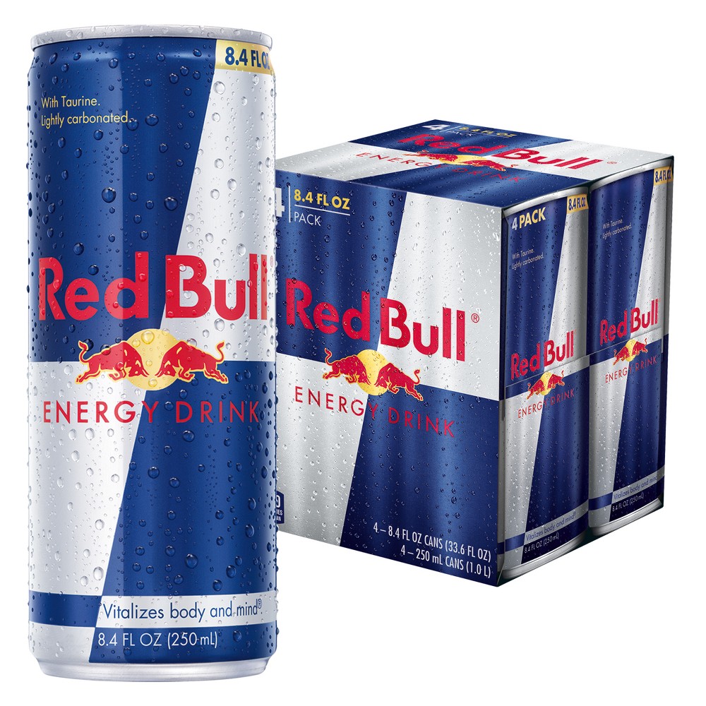 UPC 611269108026 product image for Red Bull Energy Drink - 4pk/8.4 fl oz Cans | upcitemdb.com