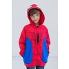 Marvel Spider-Man,Spider-Verse Fleece Zip Up Hoodie Toddler - 2 of 4