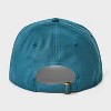 Men's Legendary Dad Baseball Hat - Goodfellow & Co™ Teal Blue - 3 of 4
