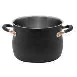 Meyer Accent Series 5qt Stainless Steel Induction Stockpot Matte Black