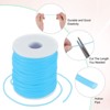 Unique Bargains Hollow Pipe Tubing Rubber Cord Silicone Stretchy Durable Elastic Beading Cord 1 Pc - 2 of 4