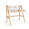 Lycvki Wood Adjustable Height Kids Study Desk White for Balcony Bedroom - 2 of 4