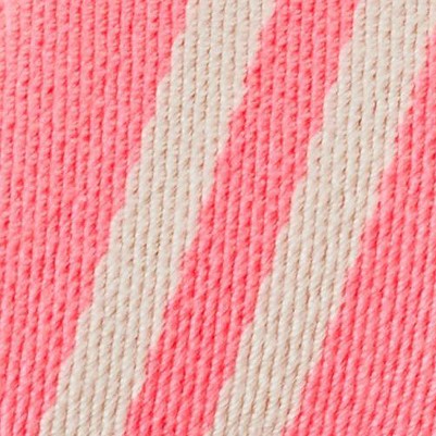 Coral Pink Striped