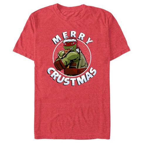 Men's Teenage Mutant Ninja Turtles Raphael Merry Crustmas T-Shirt - image 1 of 4