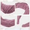 Unique Bargains Women's Velvet Wide Knotted headband for headband Hair Hoop Hair Accessories 1 Pc - 3 of 4