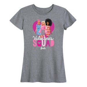 Women's - Barbie - Valentine's Squad Short Sleeve Graphic T-Shirt - 1 of 4