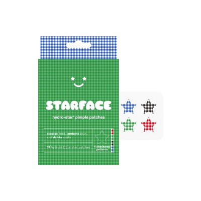 Starface Gingham Star Facial Pimple Patches - 32ct