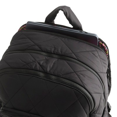 Рюкзаки Vera Bradley Women's Featherweight Large Bancroft Backpack Pumice Stone — фото 4