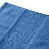 Soft Absorbent Luxury Cotton Bath Towel 30x56 -  2 Pack - 2 of 4