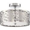 Quoizel Lighting Abode 2 - Light Semi-Flush Mount in  Polished Chrome - 2 of 4