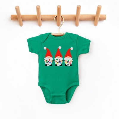 The Juniper Shop Gnome Lights Baby Bodysuit