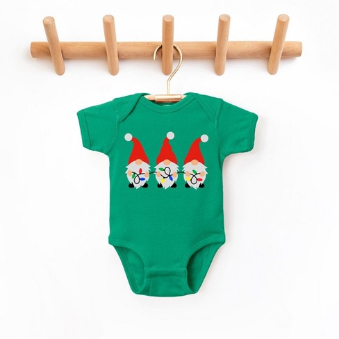 The Juniper Shop Gnome Lights Baby Bodysuit - image 1 of 3