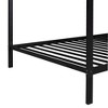 Twin Size House Bed Frame, Kids Bed Frame Metal Platform Bed Floor Bed for Kids Boys Girls No Box Spring Needed - 4 of 4