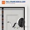 AMMER Magnetic Screen Door 38 x 82 Inch, Sturdy Full Frame Mesh with Hook Loop Closure for Sliding Door, Durable and Easy to Use, Black - 4 of 4