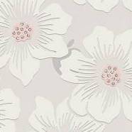 Hollyhock Floral with Stones