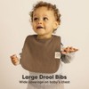 KeaBabies 8-Pack Organic Baby Bibs for Boy, Girl, Drool Bibs, Baby Bib for Girls, Boys,  Newborn Teething Bibs - 3 of 4