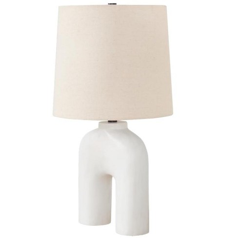 Monarch Specialties Lighting 25inchH Table Lamp Cream Resin Beige Shade Modern - image 1 of 4