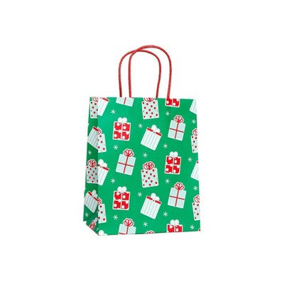 Cub Gift Bag Gifts Printed on Green - Spritz™