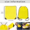 Generic 4 Pack Drawstring Backpack Bulk, Colorful Cinch Bag for Gym Sports, - 3 of 4