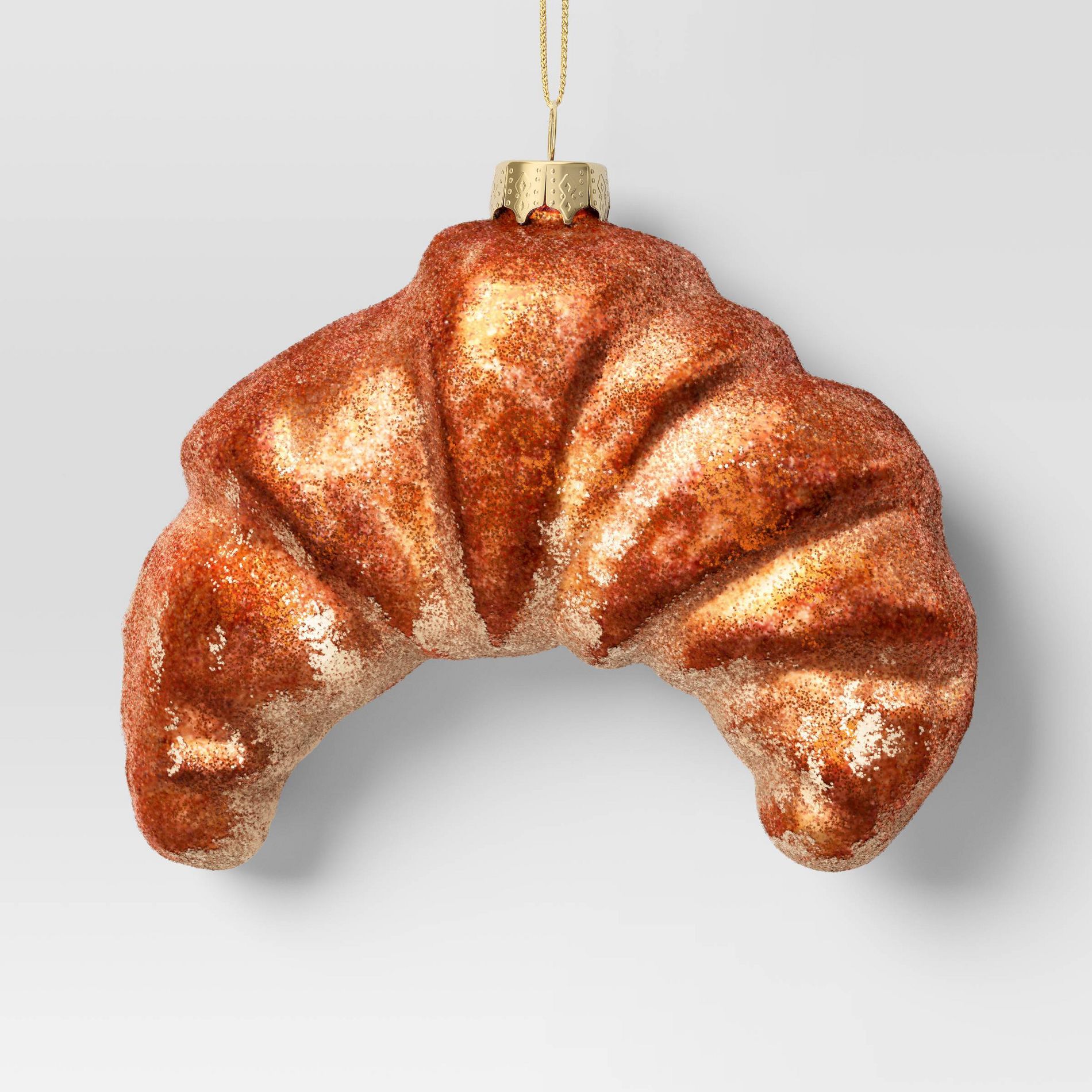 Christmas Glass Croissant Ornament - Wondershop™