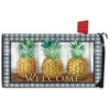 Checkered Pineapple Everyday Magnetic Mailbox Cover Standard Briarwood Lane - 3 of 3