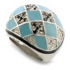 Slickblue Rhodium Brass Ring with Jet Cubic Zirconia - Single-Tone Design, Women's Jewelry, Size 5-10 - 3 of 3
