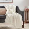 Solid Chenille Knit Throw Blanket - Threshold™ - 2 of 4
