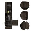 Gulches Bar Cabinet with Eight Bottle Cubbies and Open Shelves - 2 of 4