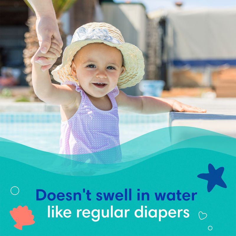 Pampers Splashers Disposable Swim Pants - (Select Size and Count), 4 of 13