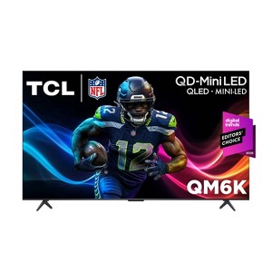 TCL 65" Class QM6K-Series 4K UHD HDR QD Mini LED Smart Google TV 65QM6K - 1 of 4