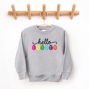 The Juniper Shop Hello Easter Eggs Youth Graphic Sweatshirt - 1 of 2