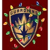 Juniors Womens Guardians of the Galaxy Holiday Special Christmas Lights Badge Cowl Neck Sweatshirt - 2 of 3
