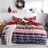 Christmas Duvet Cover, Boho Christmas Holiday Reindeer Printed Duvet Cover Set, Soft and Breathable Christmas Decorations Bedding Set - 2 of 4