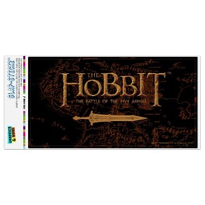 The Hobbit Battle Of The Five Armies Logo Automotive Bumper Sticker - 1 of 4