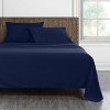 Dreamguard 4pc King 1200 Thread Count Hypoallergenic Moisture-Wicking Sheet Set Navy - 2 of 4