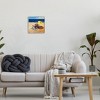 Stupell Industries Bird Sunbathing Reading Beach Framed Giclee Art - 2 of 4