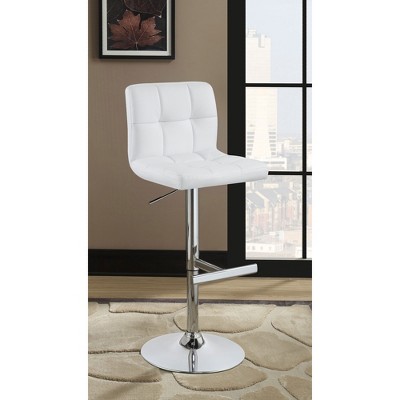 Upholstered Adjustable Bar Stools with Armless Design (Set of 2), Stylish and Comfortable for Any Space