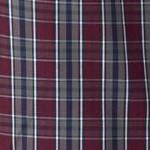 rich burgundy check
