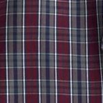 rich burgundy check