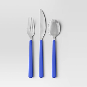 3pc Flatware Set Candid Cobalt - Room Essentials™ - 1 of 3