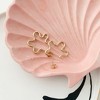 Wildflower Hoops in Gold, Rose Gold, Silver - Honeycat - 4 of 4