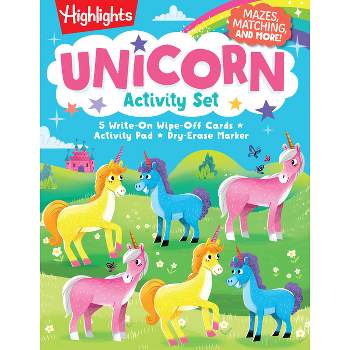 Unicorn Activity Set - (Highlights Puzzle and Activity Sets) (Paperback)