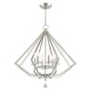 Livex Lighting Diamond 6 - Light Chandelier in  Polished Nickel - 2 of 4