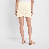 Women's High-Rise Sweater Wrap Mini Skirt - Future Collective - 2 of 3