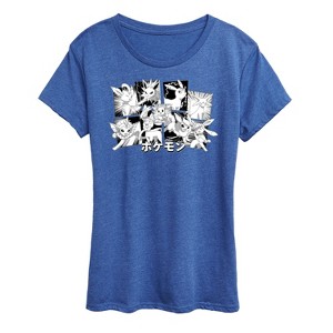 Women's - Pokémon - Eeveelutions Eevee Short Sleeve Graphic T-Shirt - 1 of 4