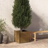 vidaXL Garden Planter Honey Brown 19.7"x19.7"x19.7" Solid Wood Pine - 2 of 4